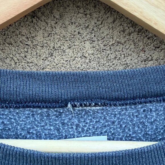 90’s Russell Athletic Faded Navy Crewneck Sweatshirt - Picture 5 of 7